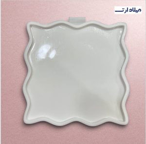 قالب سیلیکونی مربع دفرمه 20 سانت