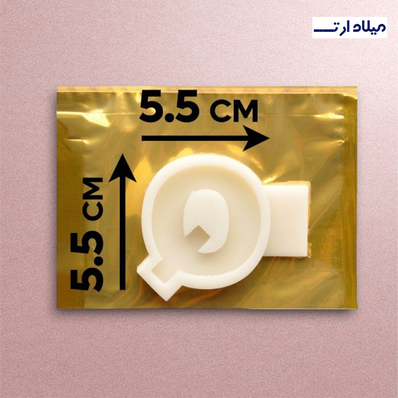 قالب سیلیکونی 6سانت حرف Q
