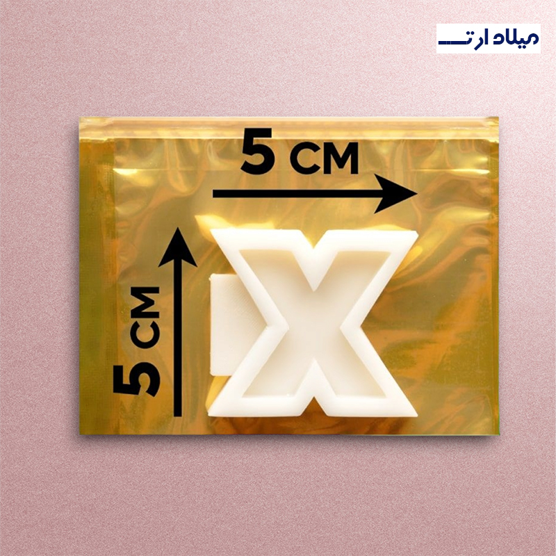 قالب سیلیکونی 6سانت حرف X