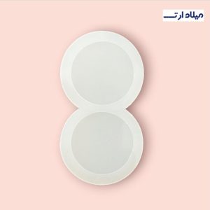 قالب سیلیکونی دایره دوتایی قطر 3.5