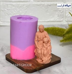 قالب سیلیکونی مادر و فرزند ارتفاع 8 قطر 3