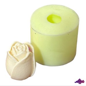 قالب سیلیکونی غنچه میلاد آرت ارتفاع 4 قطر 2.5 سانت
