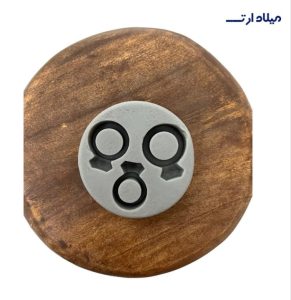 قالب سیلیکونی انگشتر 3تایی