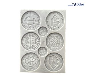 قالب سیلیکونی سکه 8عددی