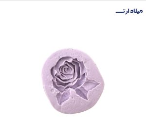 قالب گل رز برگ دار قطر6.5 سانت