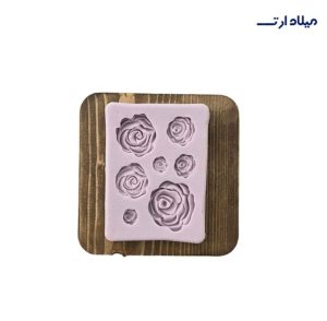 قالب گل رز مینیاتوری 7تایی 8*6سانت
