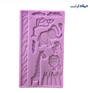 قالب حیوانات تکسچر زرافه 10.5*17 سانت