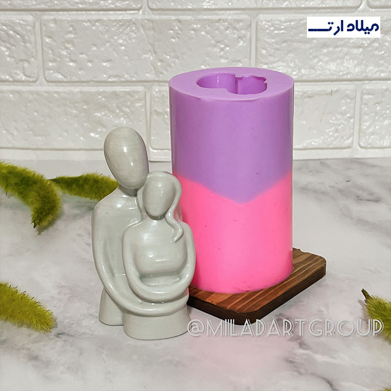 قالب سیلیکونی آغوش و بوسه ارتفاع10سانت