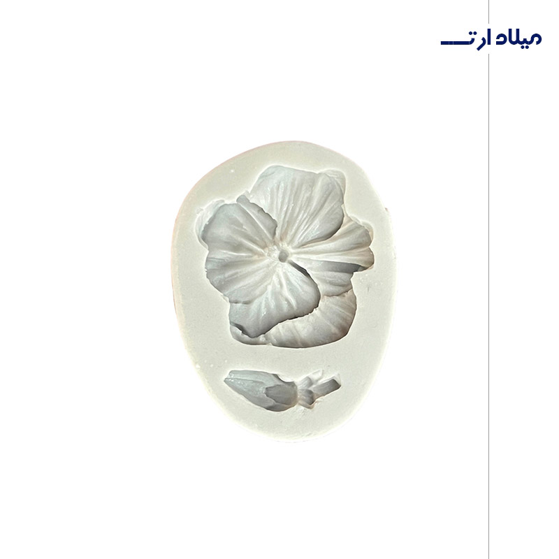 قالب سیلیکونی گل بنفشه تکی