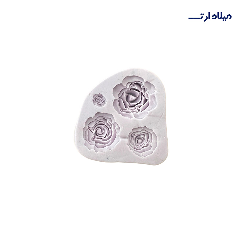 قالب گل رز 4تایی