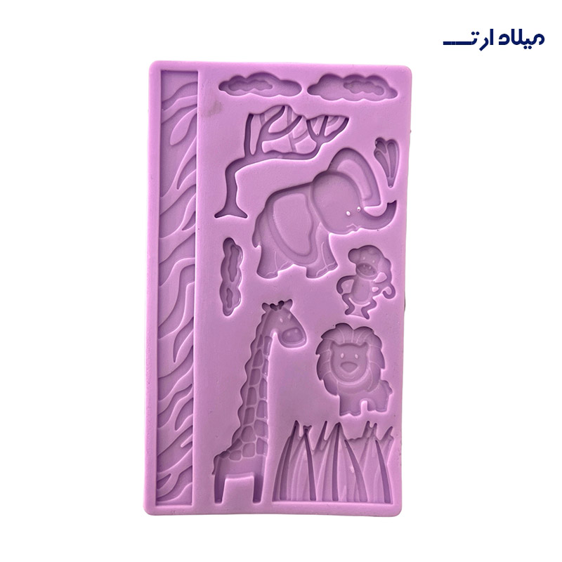 قالب حیوانات تکسچر زرافه 10.5*17 سانت