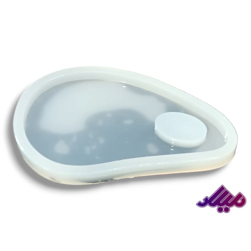 قالب سیلیکونی پالت ناخن کوچک ساده 10 در 17 سانت