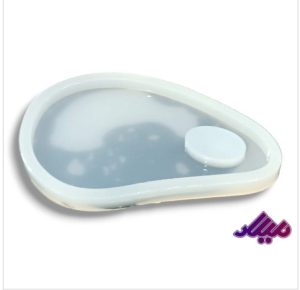 قالب سیلیکونی پالت ناخن کوچک ساده 10 در 17 سانت