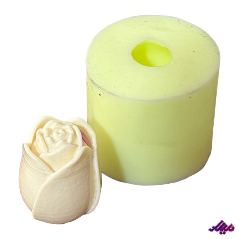 قالب سیلیکونی غنچه میلاد آرت ارتفاع 4 قطر 2.5 سانت