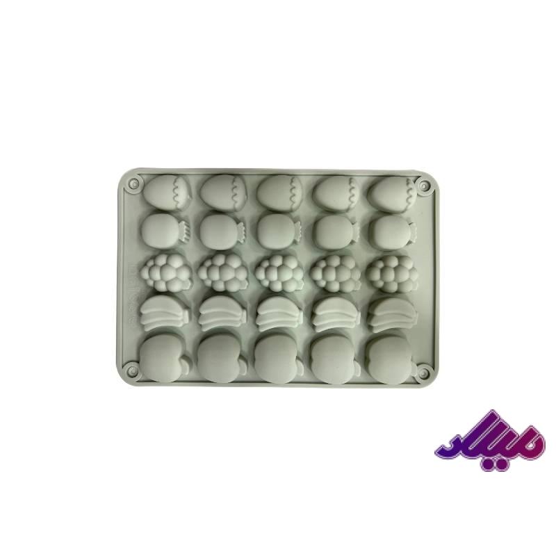 قالب سیلیکونی پک میوه 25 عددی 14*21