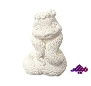 قالب سیلیکونی مار تاج گلی ارتفاع 9 سانت