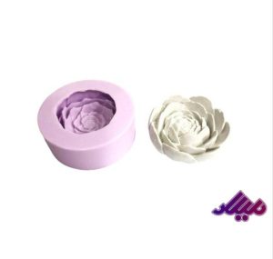 قالب سیلیکونی رز پیچ پیچی قطر 7 سانت