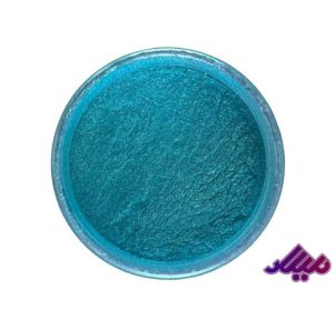 رنگ پودری سبز آبی صدفی کد JB400