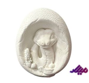 قالب سیلیکونی مار هفت سین ارتفاع 8 سانت