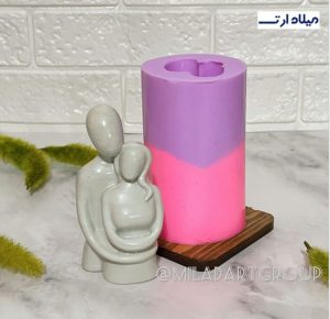 قالب سیلیکونی آغوش و بوسه ارتفاع10سانت