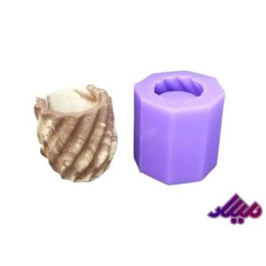 قالب سیلیکونی گلدان گیسو قطر 7 ارتفاع 8 سانت