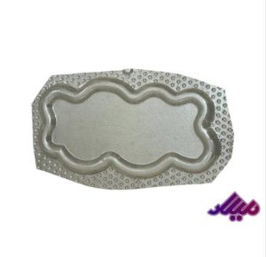 قالب طلقی سینی ابر 14 در 27 سانت