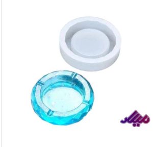 قالب سیلیکونی وارداتی زیر سیگاری دایره منشوری قطر 11 ارتفاع 3 سانت