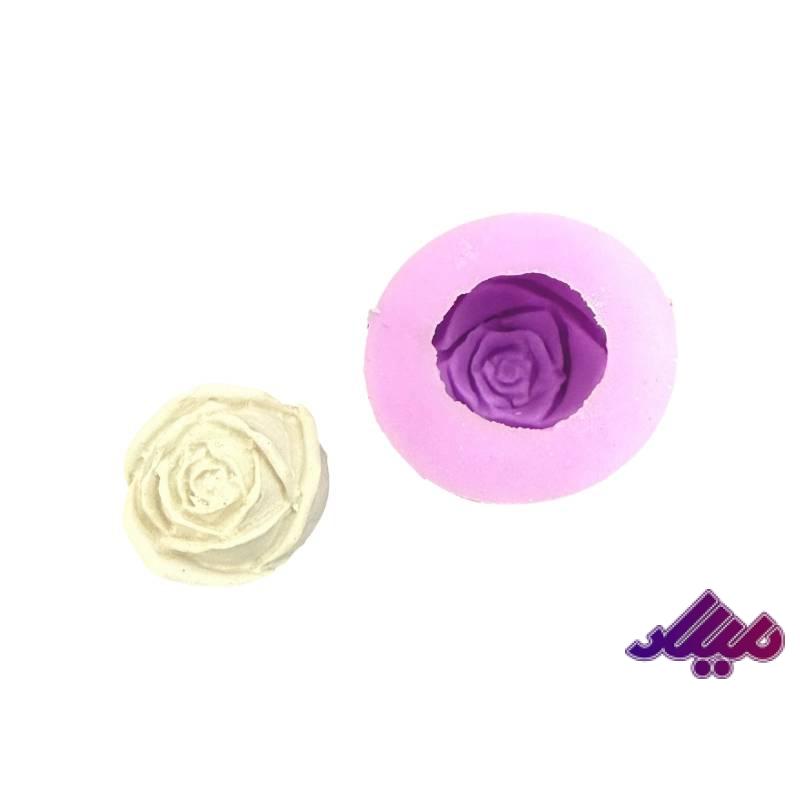 قالب سیلیکونی غنچه رز سه بعدی قطر 3 ارتفاع 3 سانت