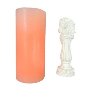 قالب سیلیکونی ستون اسب قطر 4.5 ارتفاع 15 سانت