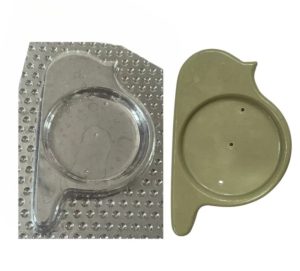 قالب طلقی آینه دستی جوجه 10 در 15 جای آینه 7 سانت