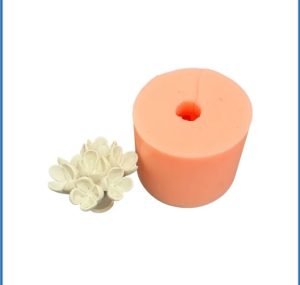 قالب سیلیکونی دسته گل یاس قطر 4 ارتفاع 4 سانت