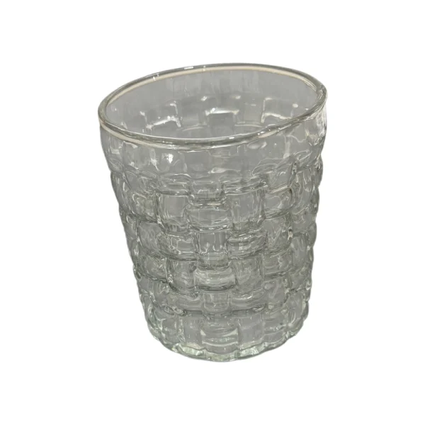 شیشه لیوان حصیری قطر 8 ارتفاع 10