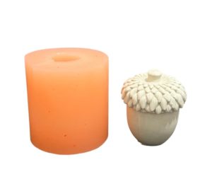 قالب سیلیکونی بلوط ژورنالی قطر 5 ارتفاع 6 سانت