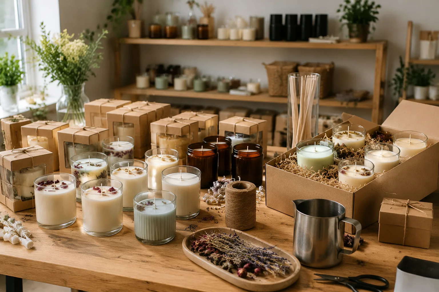 ساخت شمع معطر در خانه